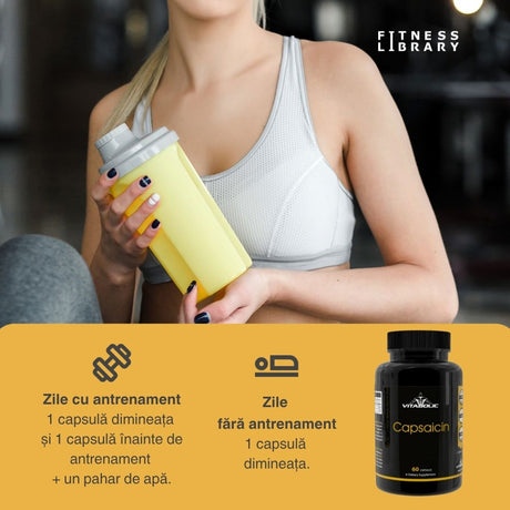Sculptează-ți silueta cu capsaicina VITABOLIC Axivite®. Metabolism accelerat, remodelare corporală fină, energie revitalizantă.