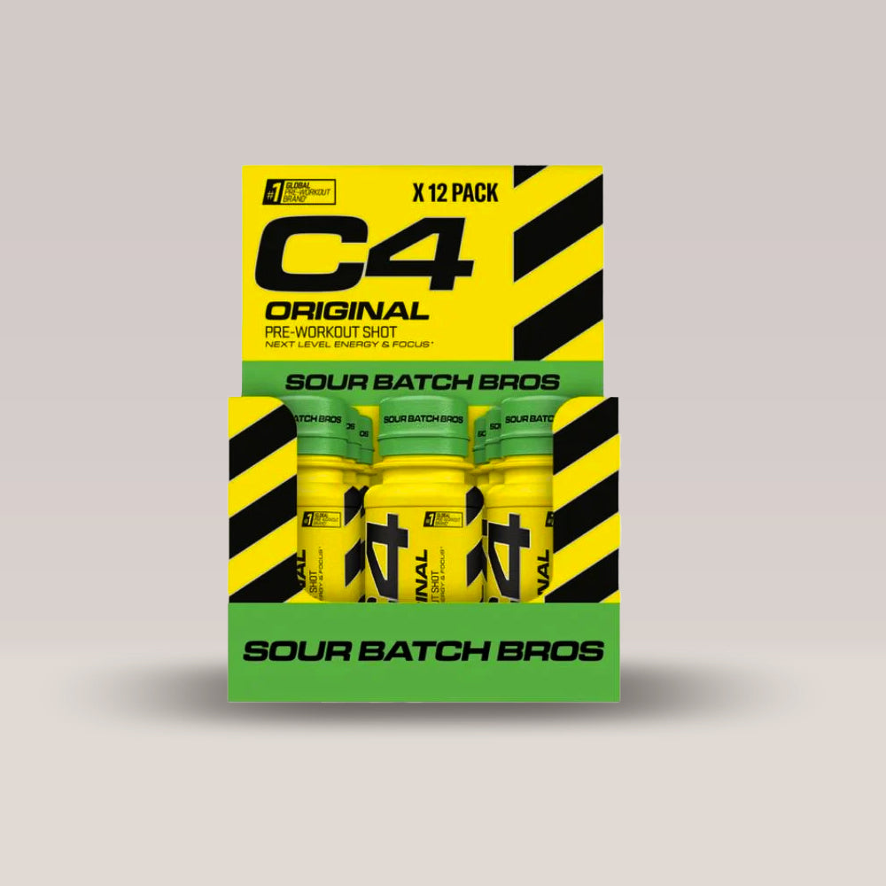 Energie pură, focus absolut. Performanță de vârf cu Cellucor C4 Pre-Workout Shot.