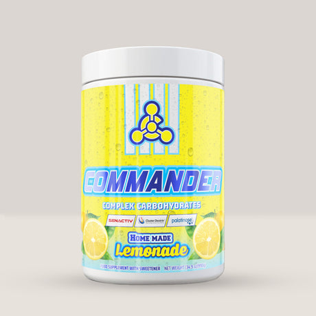 Imagine cu suplimentul Commander Complex Carbohydrates de la Chemical Warfare, 990g, 30 de serviri. Lemonade aroma.
