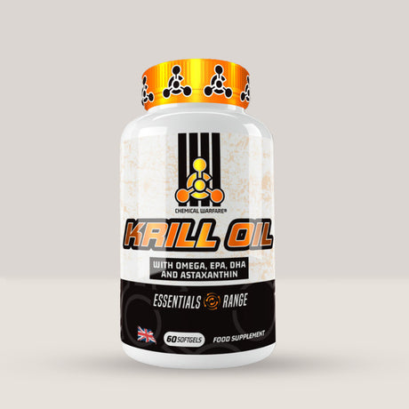 Imagine cu suplimentul alimentar Krill Oil Complex de la Chemical Warfare, 60 de capsule.