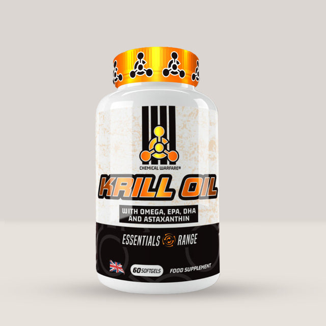 Imagine cu suplimentul alimentar Krill Oil Complex de la Chemical Warfare, 60 de capsule.