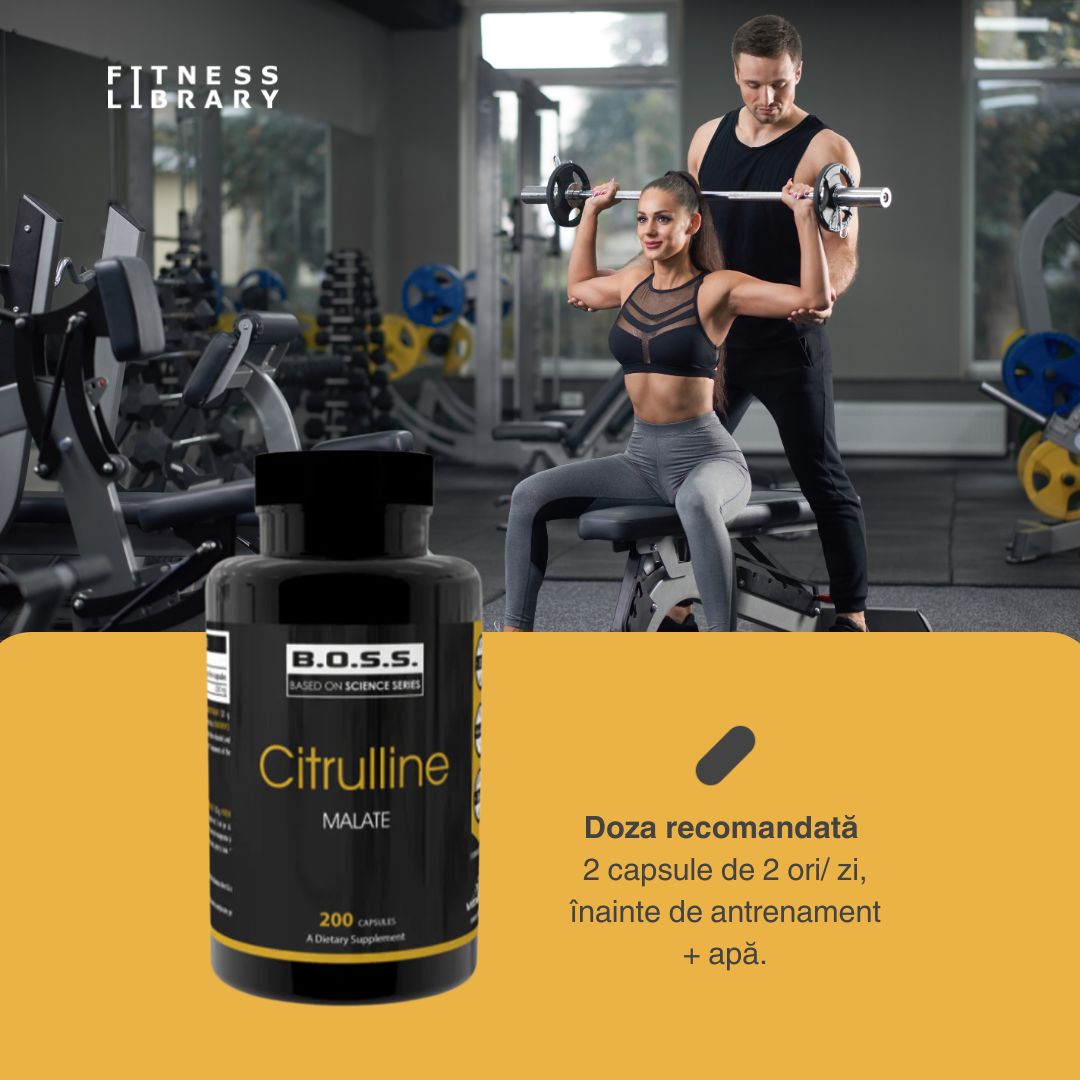 Citrulina Malat: Energie neobosită, performanță maximă.