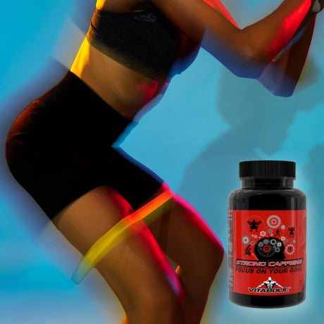 Energie pură, minte limpede. Strong Caffeine Vitabolic. Performanță desăvârșită.