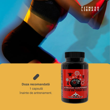 Energie pură. Performanță absolută. Vitabolic Strong Caffeine.