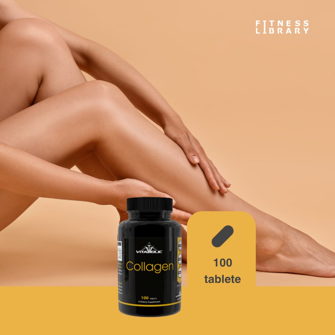 Colagen Complex Vitabolic: Piele elastică, strălucitoare, tinerețe radiantă.