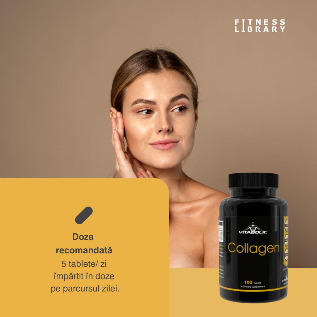 Colagen Complex Vitabolic: Piele, articulații și păr sănătoase, pentru o strălucire și mobilitate de invidiat.