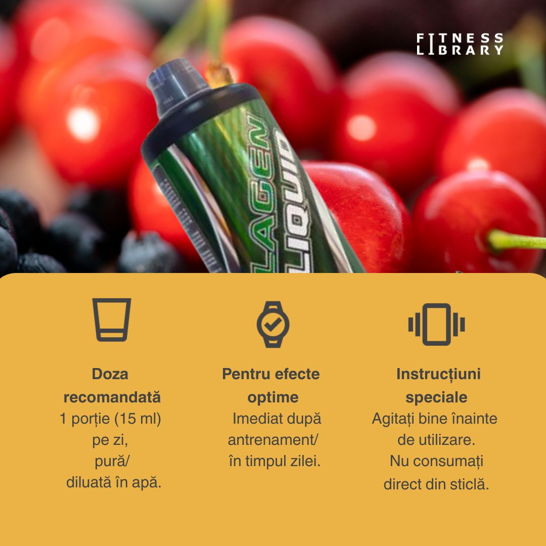 Colagen Lichid VITABOLIC: Articulații suple, piele, păr și unghii radiante. Vitalitate de durată.