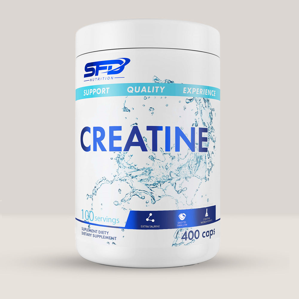 Creatină SFD: Performanță maximă, recuperare rapidă. Rezultate vizibile!