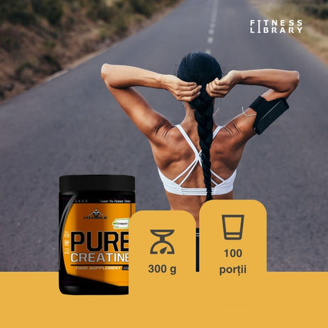 Creatină Creapure® VITABOLIC: Forță și performanță maximă.