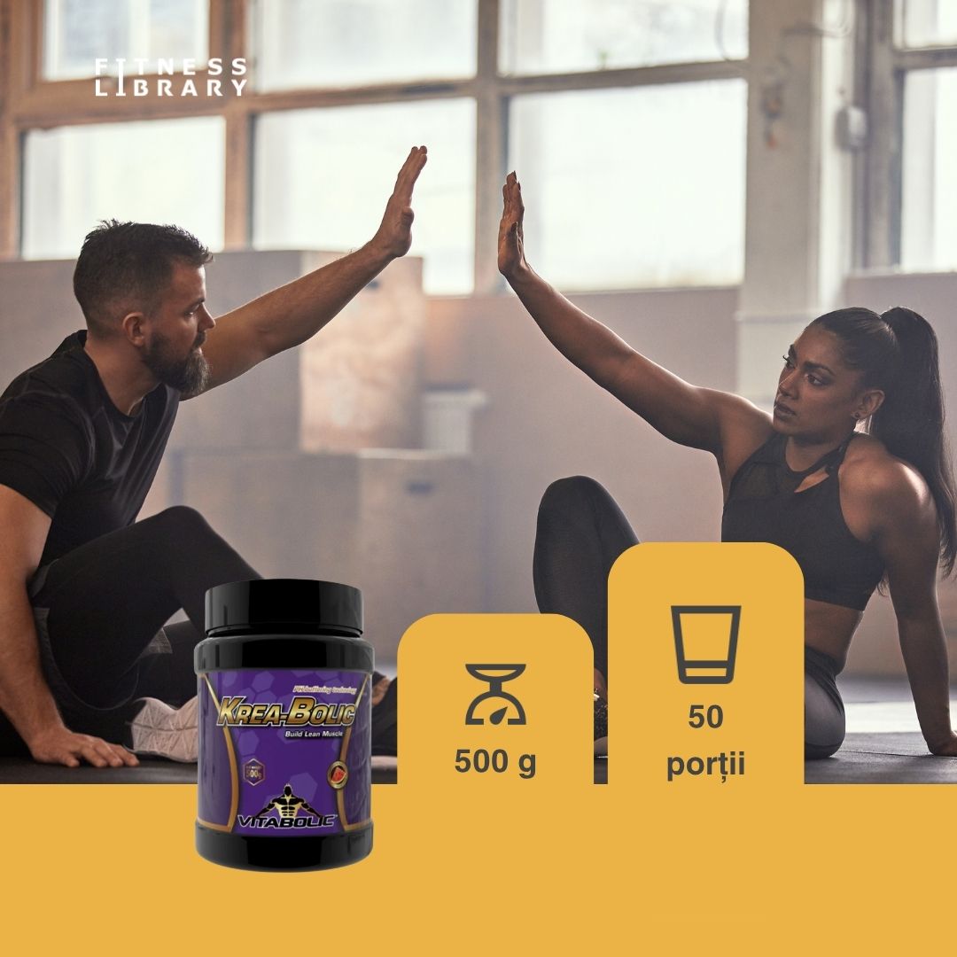 Forță explozivă și regenerare rapidă cu Krea-Bolic. Performanțe de vârf!