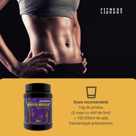 Forță explozivă și recuperare rapidă cu Krea-Bolic. Antrenamente transformate, performanțe de neegalat.