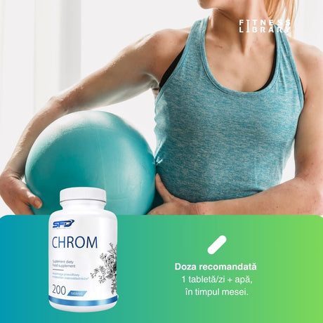 Crom Picolinat SFD: Metabolism optim, siluetă sculptată.
