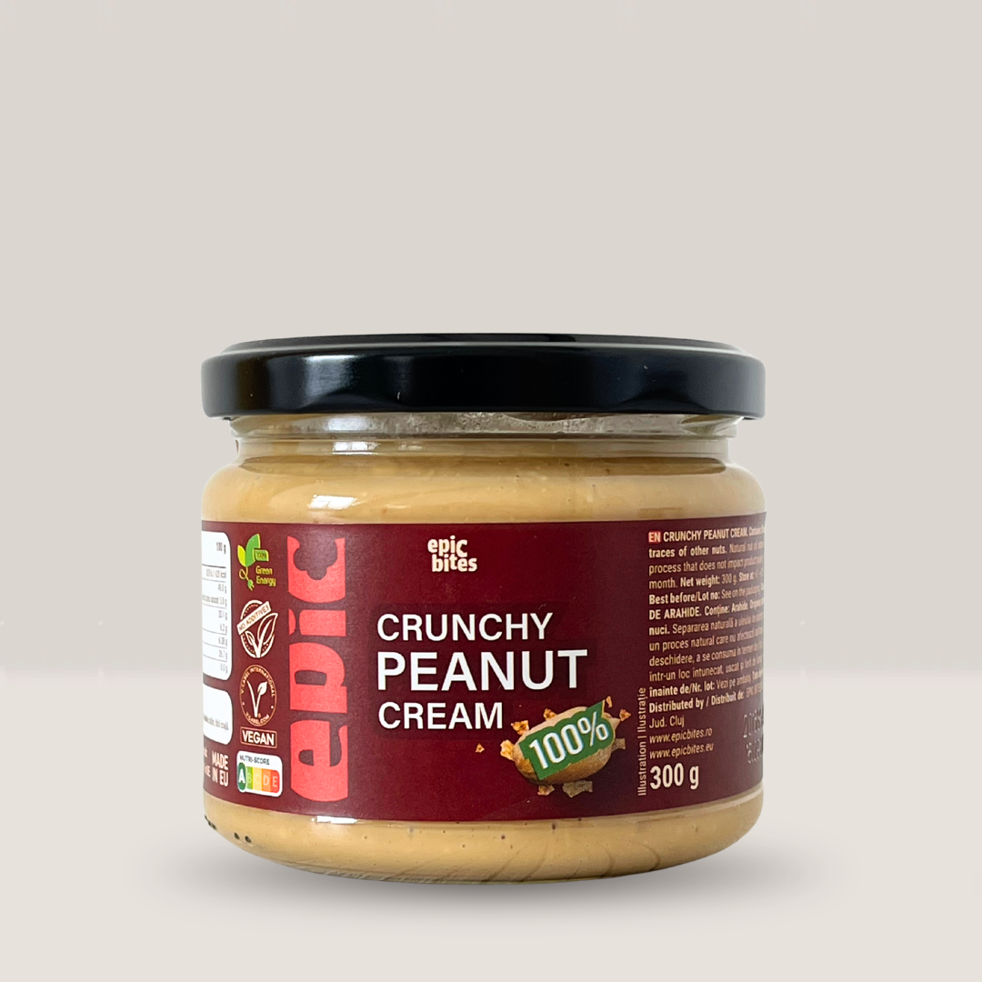 Dedicated Creatină 500g + Crunchy Peanut Cream 300g CADOU!