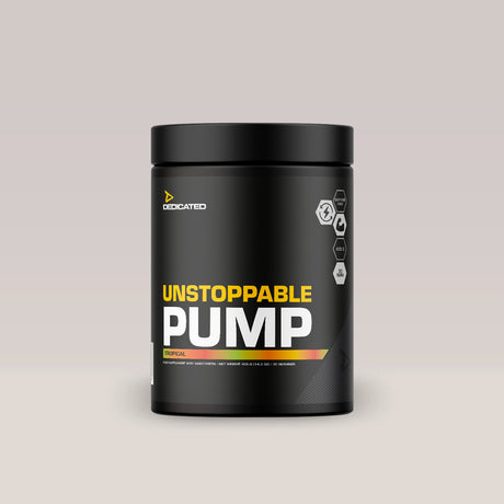 Performanță pură, fără stimulenți. Unstoppable Pump Tropical: conexiune minte-mușchi amplificată, putere neîntreruptă.
