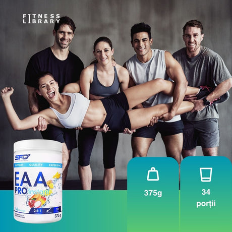 EAA PRO INSTANT: Regenerare rapidă, mușchi sculptați. Putere și definiție de la SFD Nutrition.