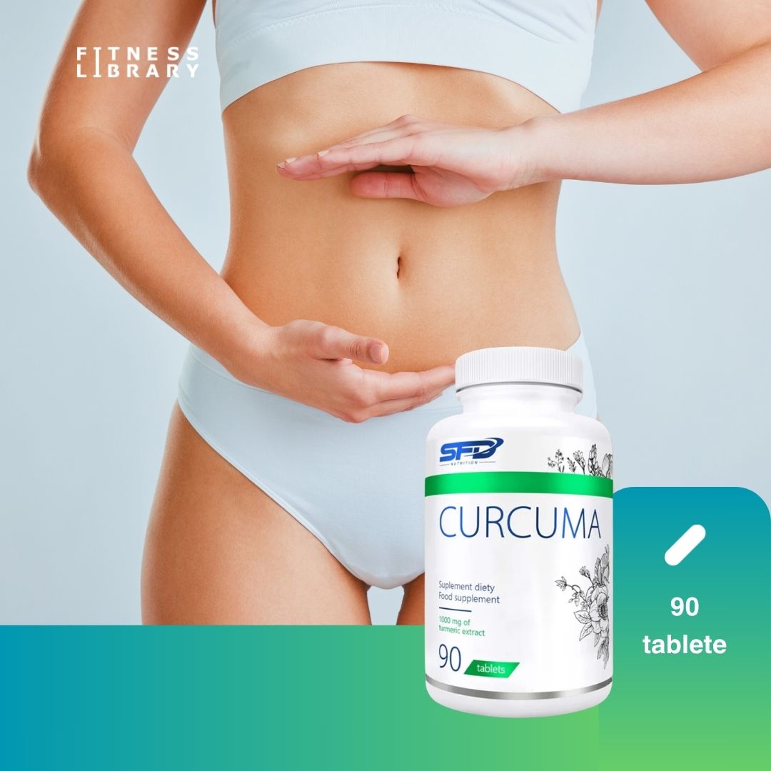 Mișcare fluidă, viață activă. Extract de Curcumă SFD Nutrition.