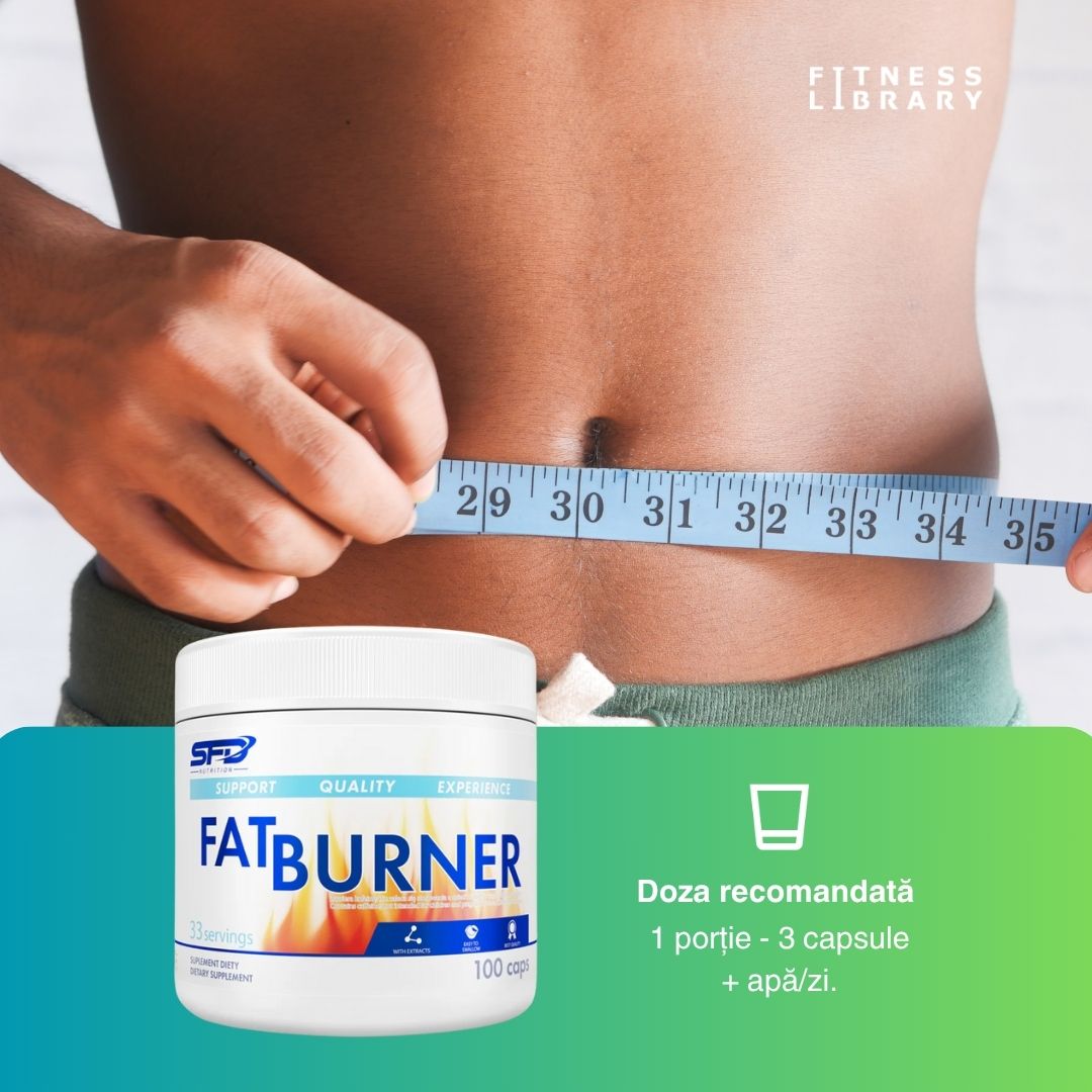 Siluetă ideală cu capsule SFD Nutrition. Energie, control, încredere.