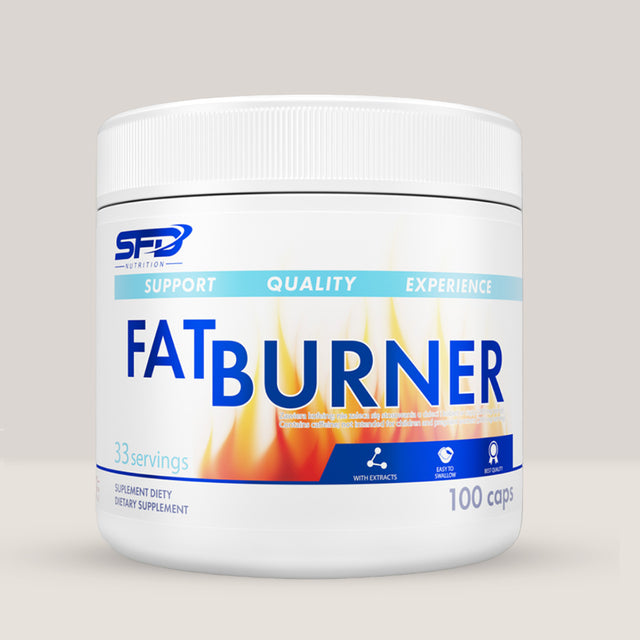 Arzător de Grăsimi SFD Nutrition: Siluetă sculptată, energie vibrantă, încredere absolută.  Formulă avansată cu extracte naturale pentru obiectivele tale de wellness.