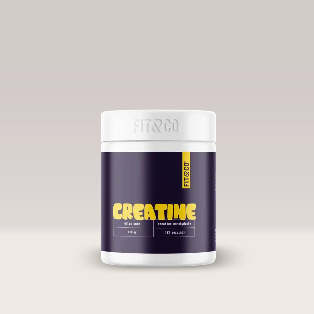 Creatină monohidrată ultra pură FIT & CO. Performanță desăvârșită.