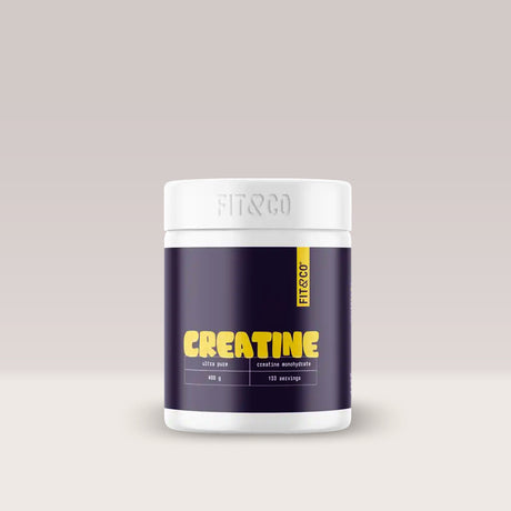 Creatină monohidrată ultra pură FIT & CO. Performanță desăvârșită.