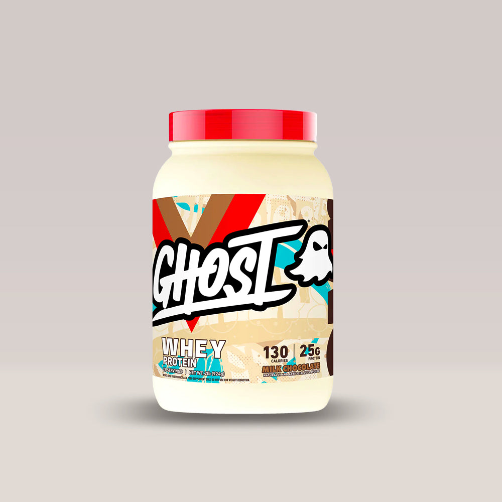 Performanță divină. GHOST® WHEY Milk Chocolate. Corp sculptat, minte limpede.