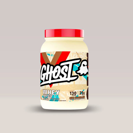 Performanță divină. GHOST® WHEY Milk Chocolate. Corp sculptat, minte limpede.