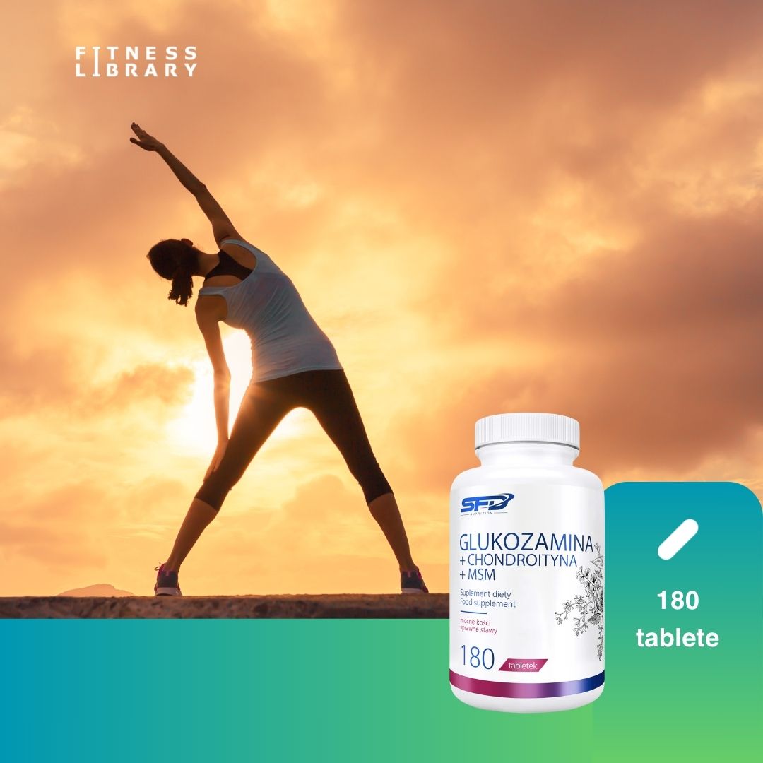 Articulații flexibile cu Glucozamină, Condroitină și MSM. Redescoperă confortul mișcării!