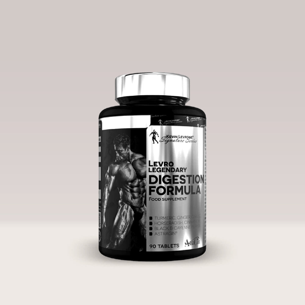 Flacon de supliment pentru digestie Kevin Levrone Legendary Digestion Formula.