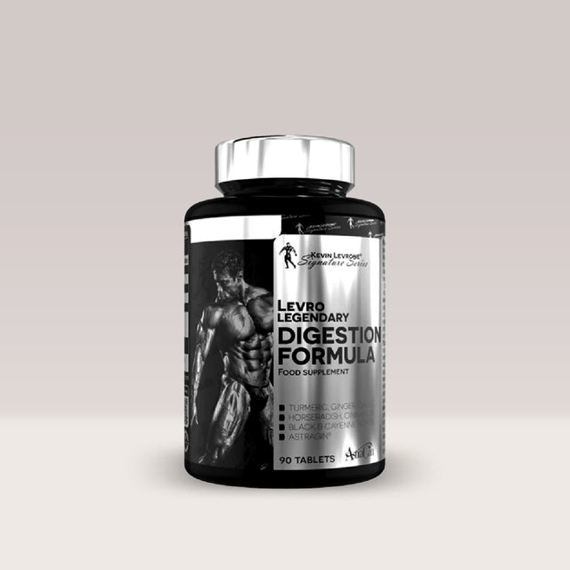 Flacon de supliment pentru digestie Kevin Levrone Legendary Digestion Formula.