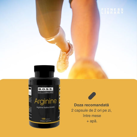 Arginina HCl Vitabolic: Pompare musculară intensă și rezistență maximă. Descoperă-ți potențialul!