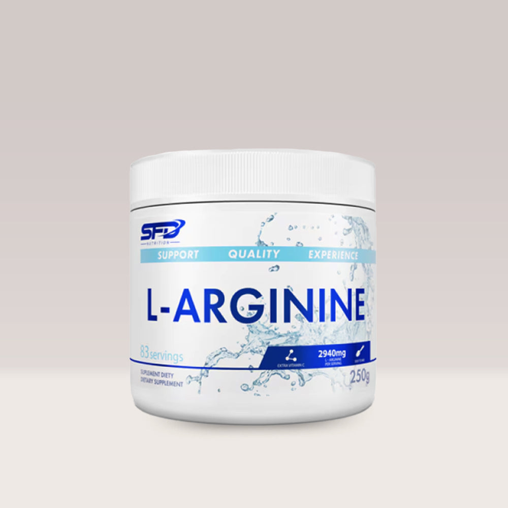 Performanță amplificată cu L-Arginină, Taurină și Vitamina C de la SFD Nutrition. Depășește-ți limitele!