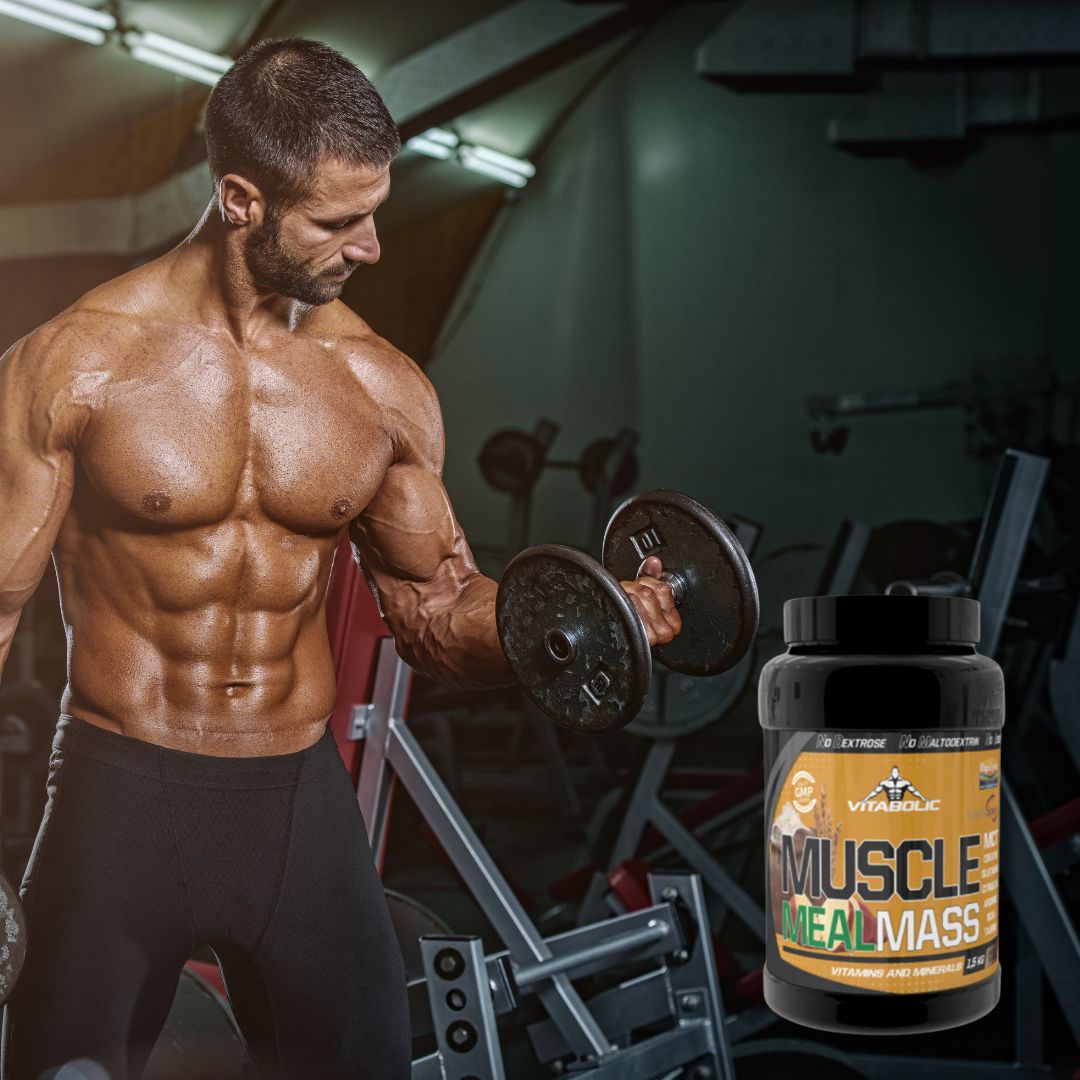 Muscle Meal Mass Vitabolic: Creștere musculară pură, performanță de neegalat. Fără zahăr adăugat.