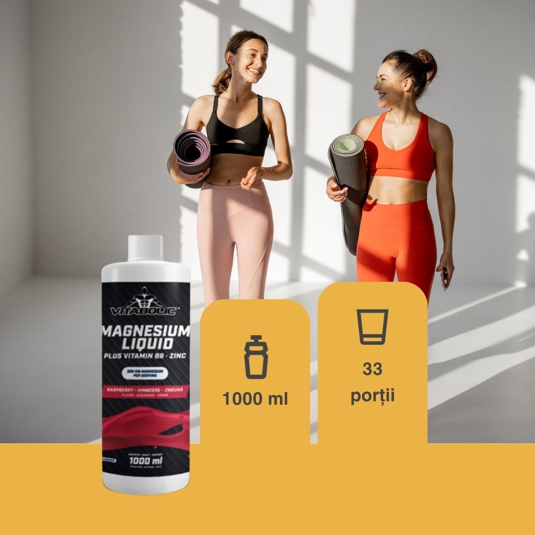 Magneziu lichid VITABOLIC: Vitalitate și armonie pentru corp și minte.