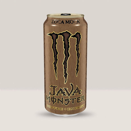 Claritate și inspirație cu Monster Java Loca Moca. Cafea premium și energie Monster. Savurează!