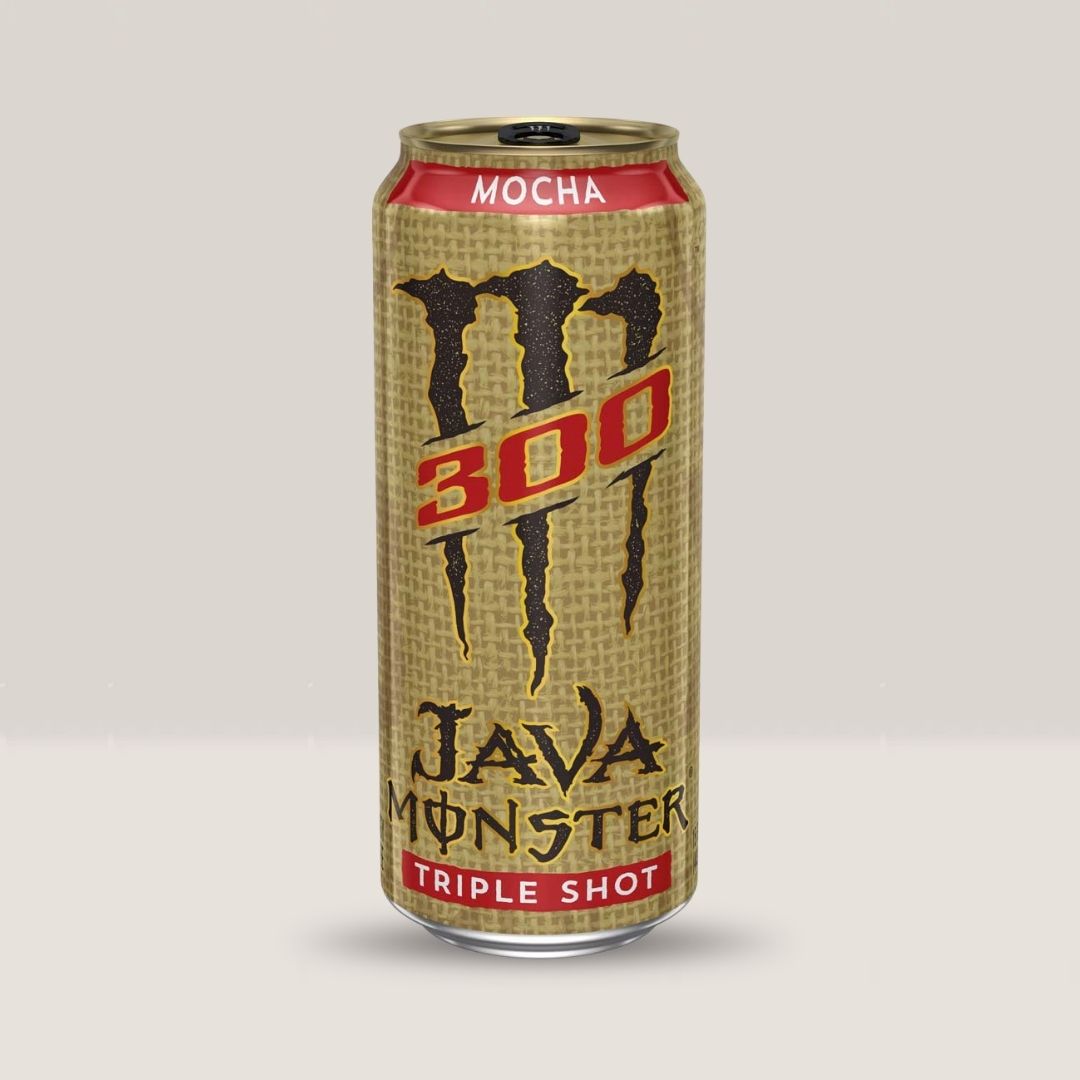 Energie pură și cafea gourmet. Monster Java Mocha: Cere mai mult de la viață.