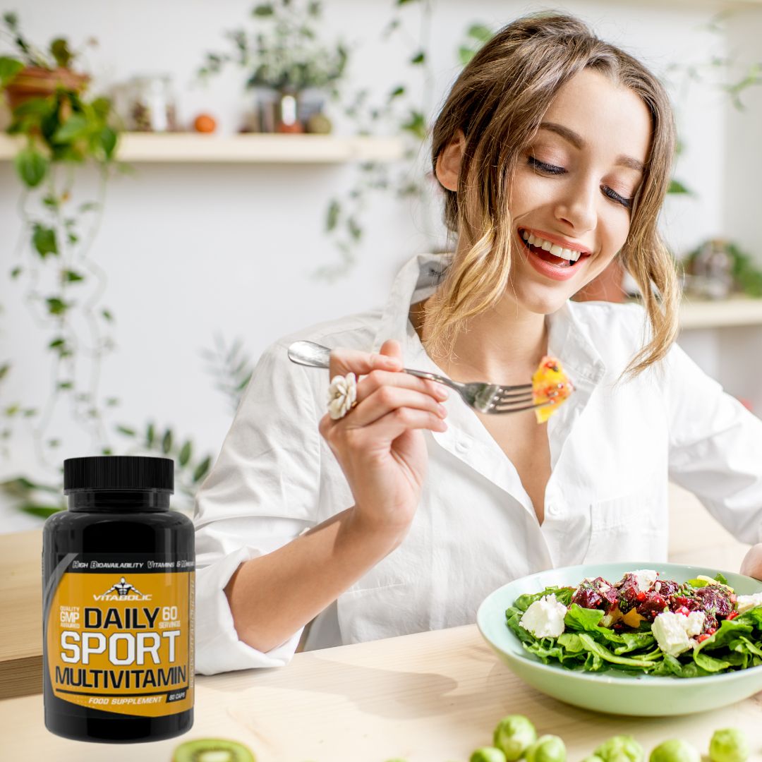 Energie și putere zilnică cu Daily Sport Multivitamin de la Vitabolic. #Vitabolic #WellnessDeLux #PerformantaDesavarsita