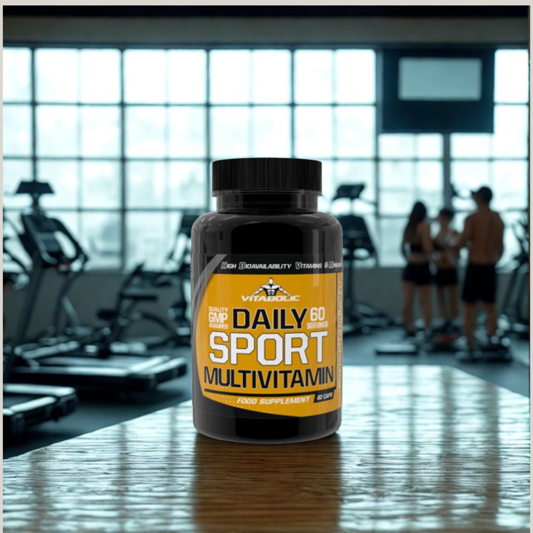 Energie vibrantă, imunitate puternică, performanță optimă cu Daily Sport Multivitamin Vitabolic.