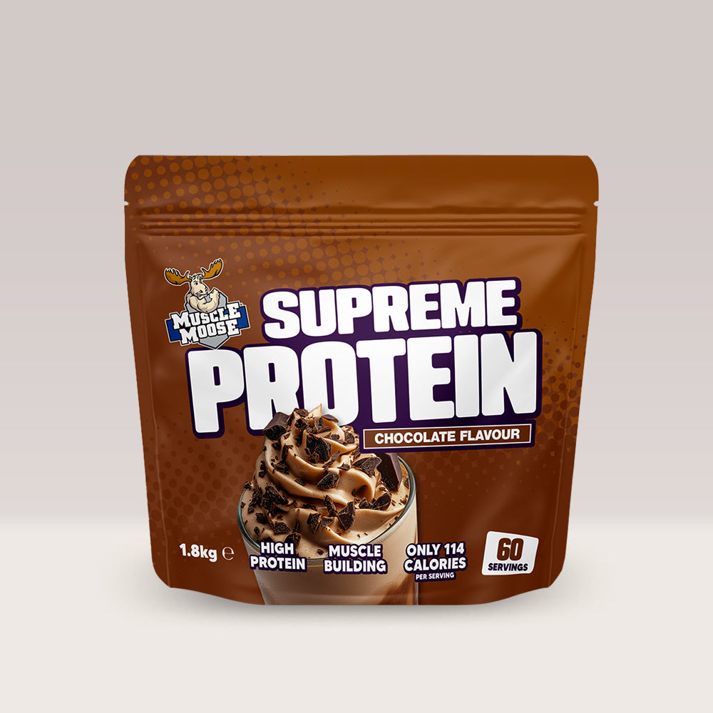 Proteină Supreme Muscle Moose: Energie și nutrienți pentru performanță maximă.