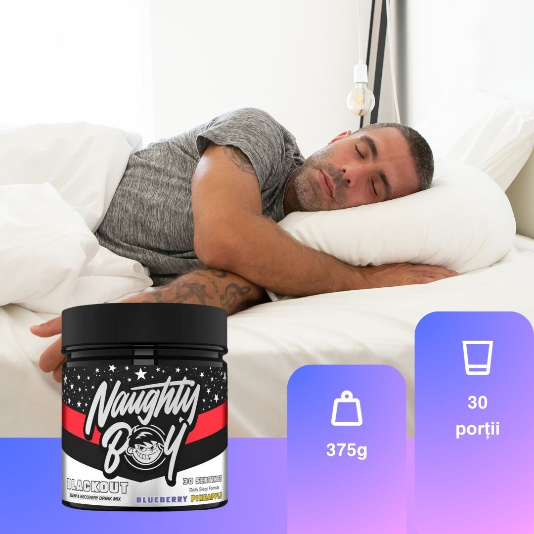 Somn regenerator cu Black Out de la Naughty Boy. Trezește-te revitalizat!