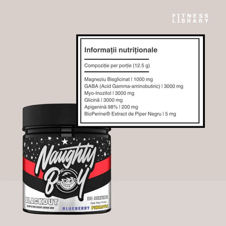 Somn regenerator cu Black Out de la Naughty Boy. Trezește-te plin de energie!