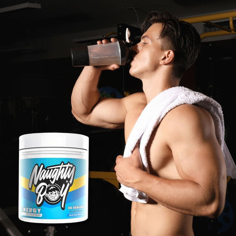 ENERGY PreWorkout: Performanță absolută. Antrenamente de neuitat. Naughty Boy.