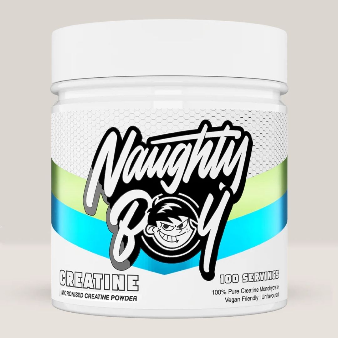 Creatină Monohidrată Micronizată NAUGHTY BOY: Performanță de vârf și regenerare accelerată. Depășește-ți limitele!