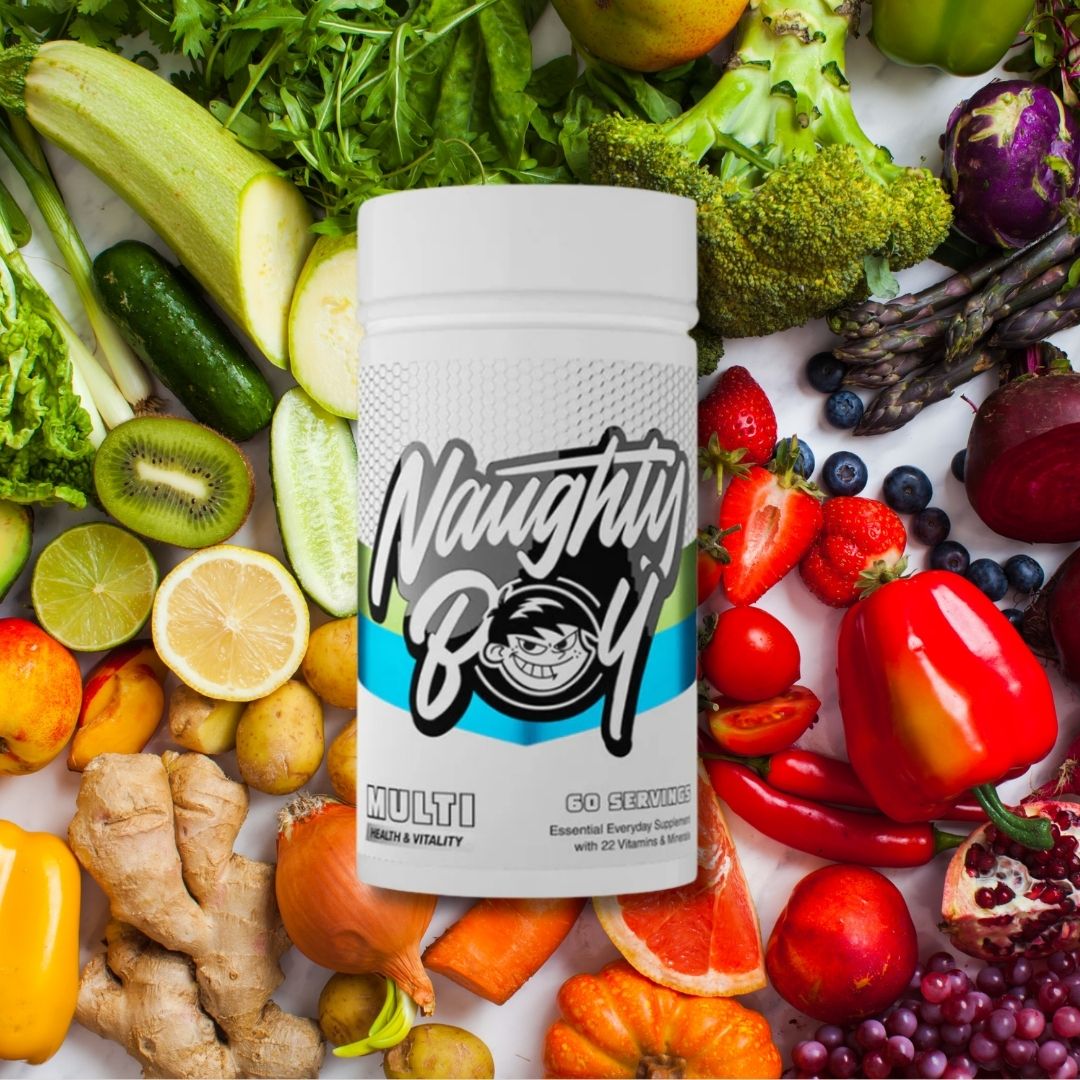 Performanță de top cu Multivitaminele și Mineralele Naughty Boy. Fundamentul zilelor extraordinare.