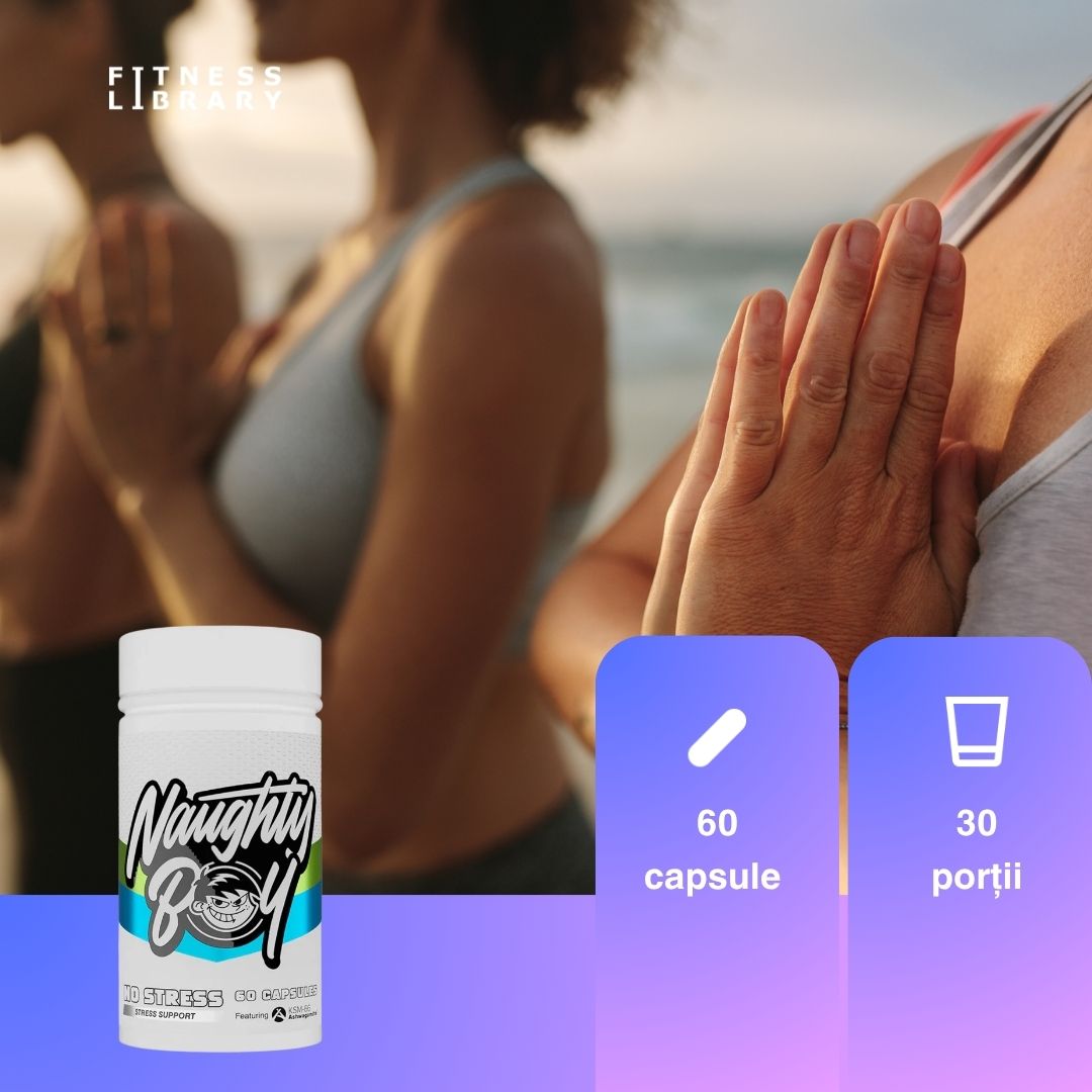 Claritate mentală și relaxare profundă cu Adaptogen No Stress de la Naughty Boy.