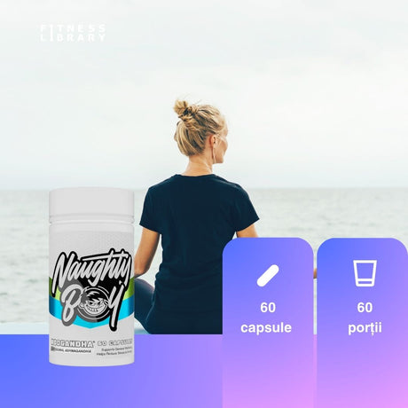 Ashwagandha liposomală NooGandha: Claritate mentală și reziliență calmă pentru performanță cognitivă optimă.