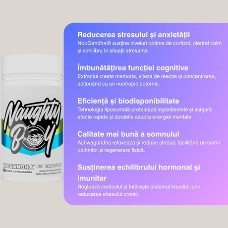 Claritate. Calm. Control. NooGandha.