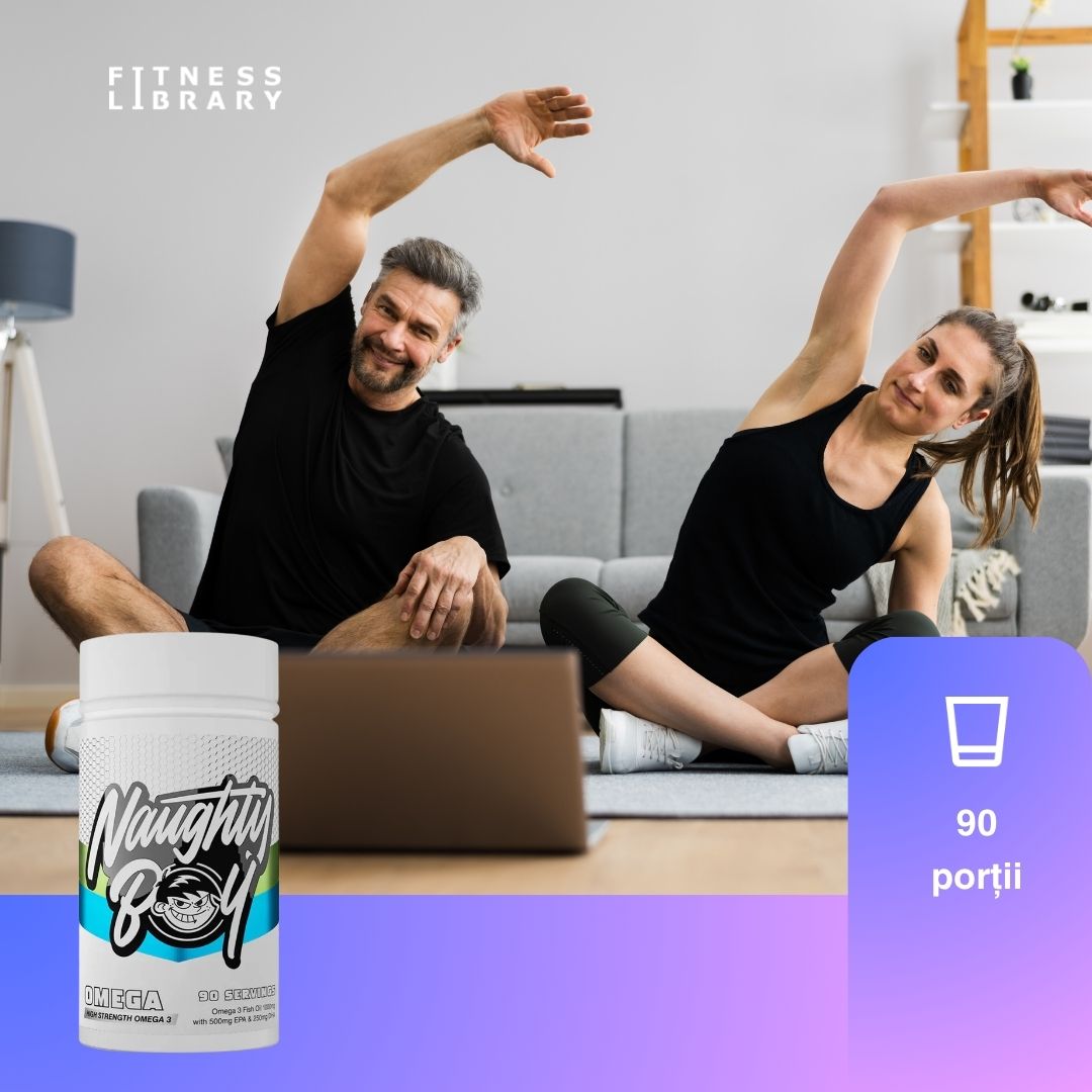 Omega 3 Naughty Boy: Minte clară, energie nelimitată, inimă puternică. Trăiește la maximum!