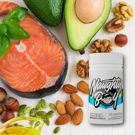 Omega 3 Naughty Boy: Minte clară, inimă puternică, vitalitate radiantă.