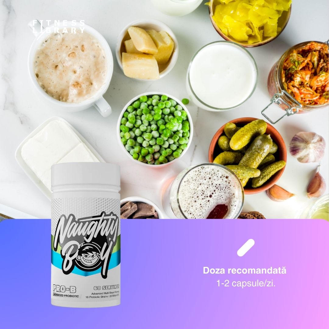 Pro-B Advanced Probiotic: Vitalitate și echilibru pentru corp și minte.
