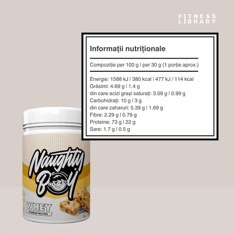 Siluetă ideală, recuperare rapidă cu Advanced Whey de la Naughty Boy. Performanță maximă!